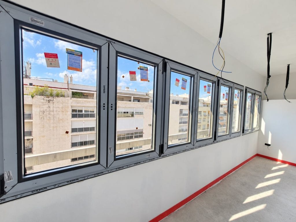 Instalación de ventanas en línea
